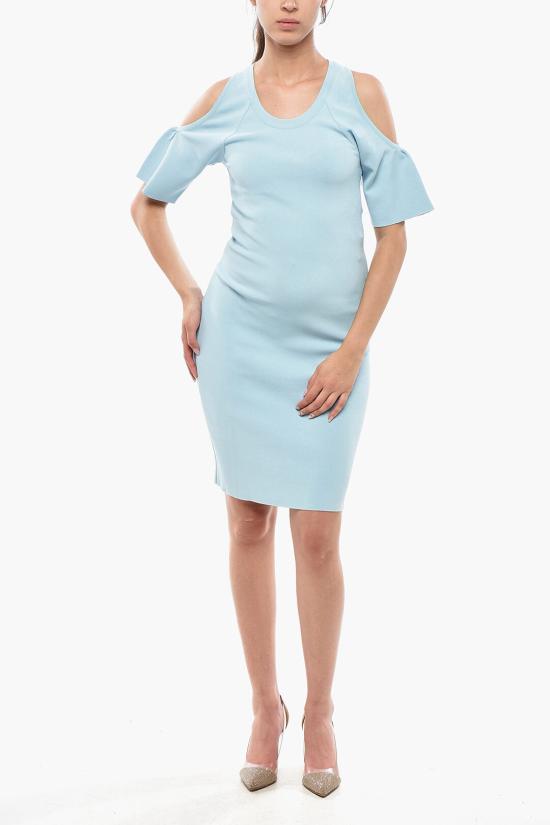  스텔라 맥카트니 미디 원피스 604380S20764210 Blue