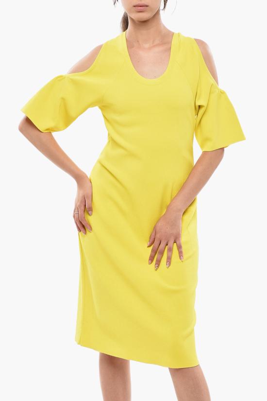  스텔라 맥카트니 미디 스커트 604380S20767205 Yellow - STELLA MCCARTNEY
