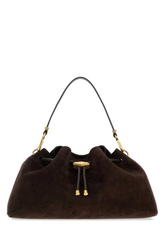 26FW 지미추 토트백 BONBONBCKTEWSUE COFFEEGOLD Brown