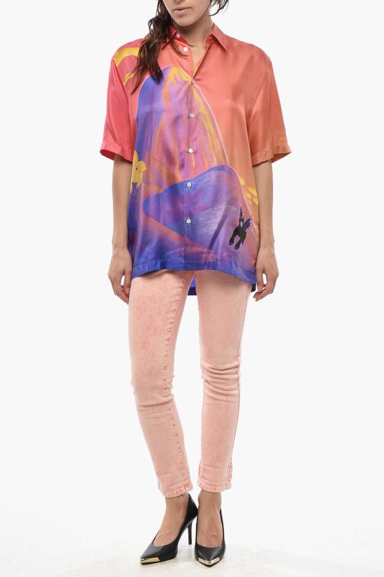  스텔라 맥카트니 셔츠 6200033STA918465 Multicolor - STELLA MCCARTNEY
