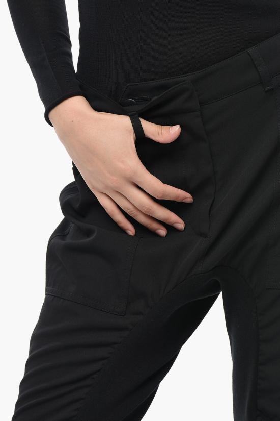  스텔라 맥카트니 스트레이트 팬츠 WH1 466568 SIB50 1000 Black - STELLA MCCARTNEY