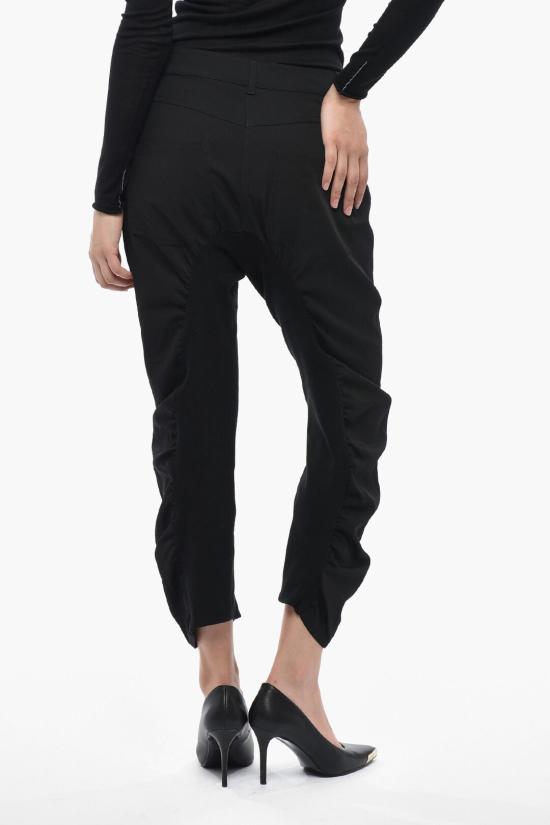  스텔라 맥카트니 스트레이트 팬츠 WH1 466568 SIB50 1000 Black - STELLA MCCARTNEY
