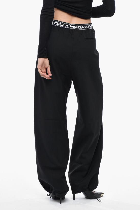  스텔라 맥카트니 스트레이트 팬츠 604186SSA361000 Black - STELLA MCCARTNEY