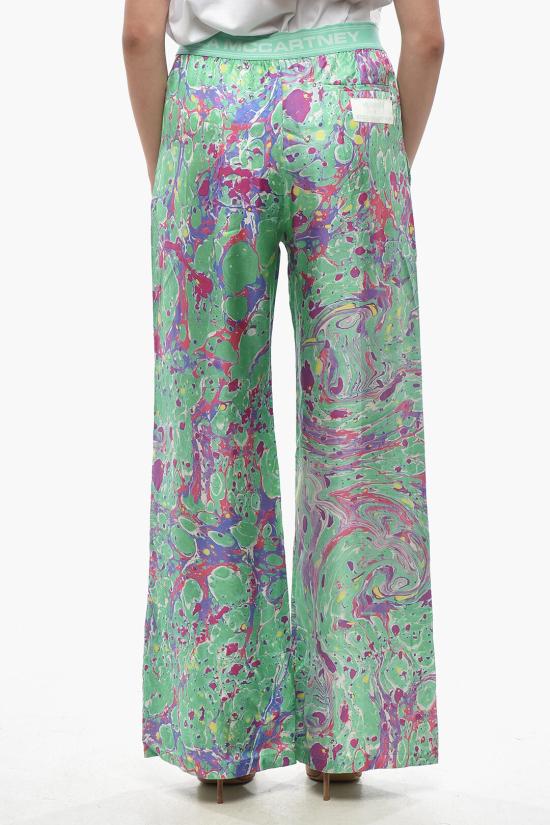 스텔라 맥카트니 스트레이트 팬츠 604193SSA668500 Green - STELLA MCCARTNEY