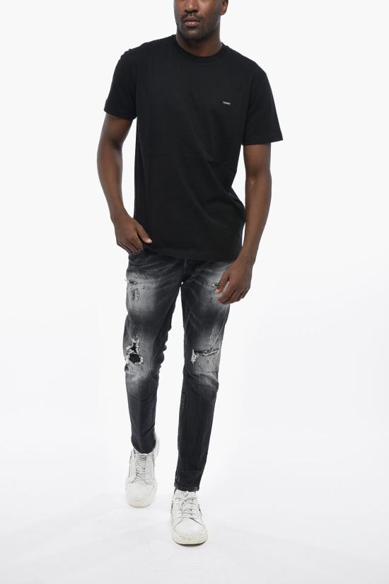  디스퀘어드2 반팔 티셔츠 S74GD1253D20020900 Black - DSQUARED2