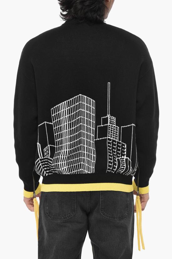  오프화이트 스웨터 OMHE200S24KNI0011001 Black - OFF WHITE