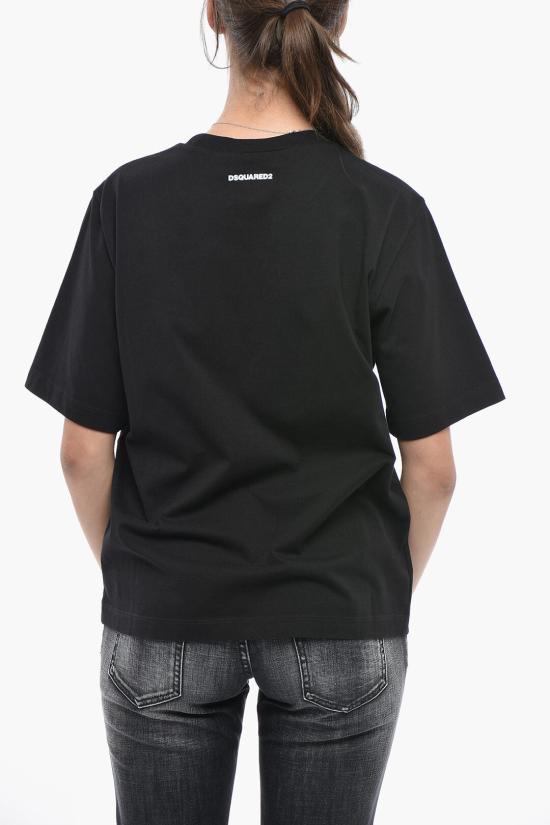  디스퀘어드2 반팔 티셔츠 S72GD0538D20020900 Black - DSQUARED2