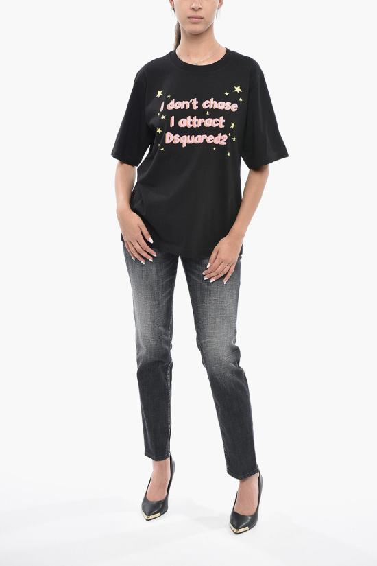  디스퀘어드2 반팔 티셔츠 S72GD0537D20020900 Black - DSQUARED2