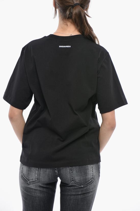  디스퀘어드2 반팔 티셔츠 S72GD0543D20020900 Black - DSQUARED2