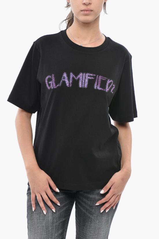  디스퀘어드2 반팔 티셔츠 S72GD0543D20020900 Black