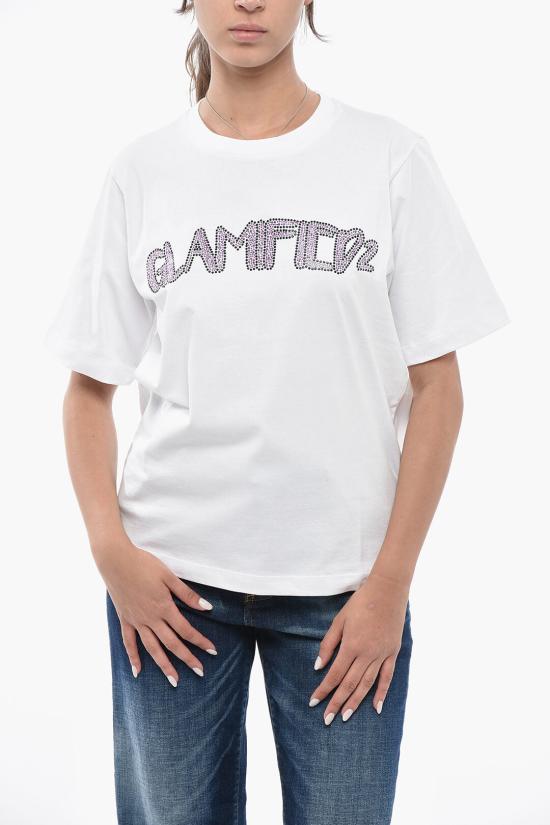  디스퀘어드2 반팔 티셔츠 S72GD0543D20020100 White