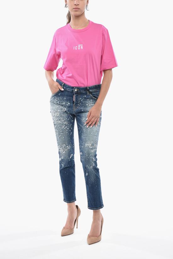  디스퀘어드2 데님 팬츠 S72LB0774S30664470 Blue - DSQUARED2