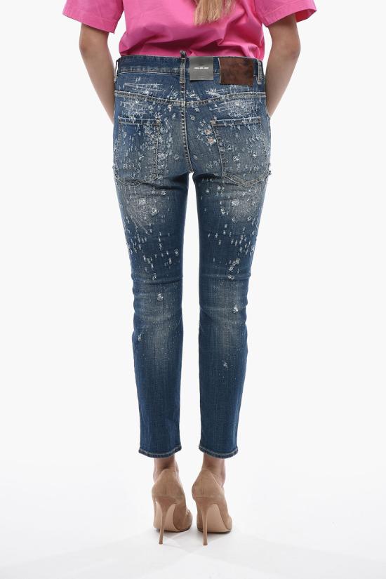  디스퀘어드2 데님 팬츠 S72LB0774S30664470 Blue - DSQUARED2