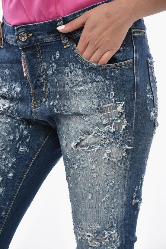  디스퀘어드2 데님 팬츠 S72LB0774S30664470 Blue - DSQUARED2