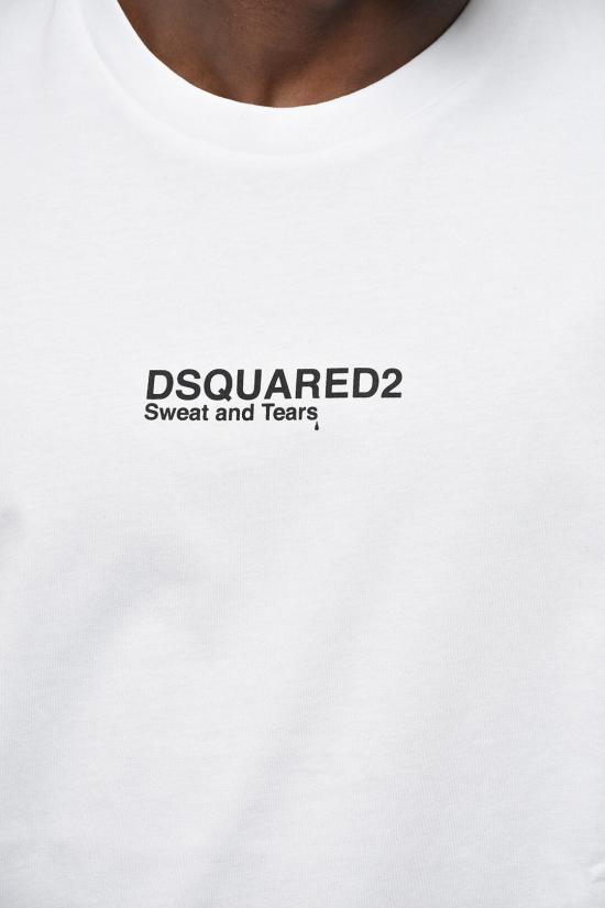  디스퀘어드2 반팔 티셔츠 S74GD0946D20020100 White - DSQUARED2
