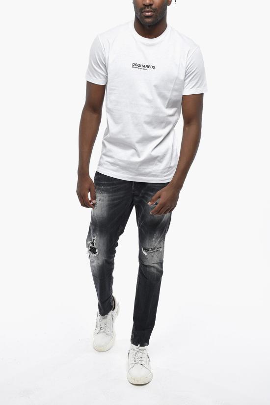  디스퀘어드2 반팔 티셔츠 S74GD0946S23009100 White - DSQUARED2