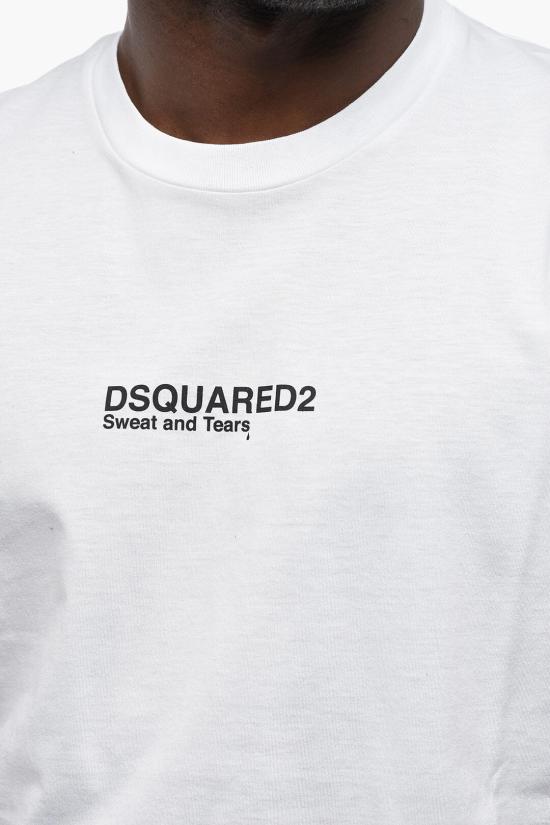  디스퀘어드2 반팔 티셔츠 S74GD0946S23009100 White - DSQUARED2