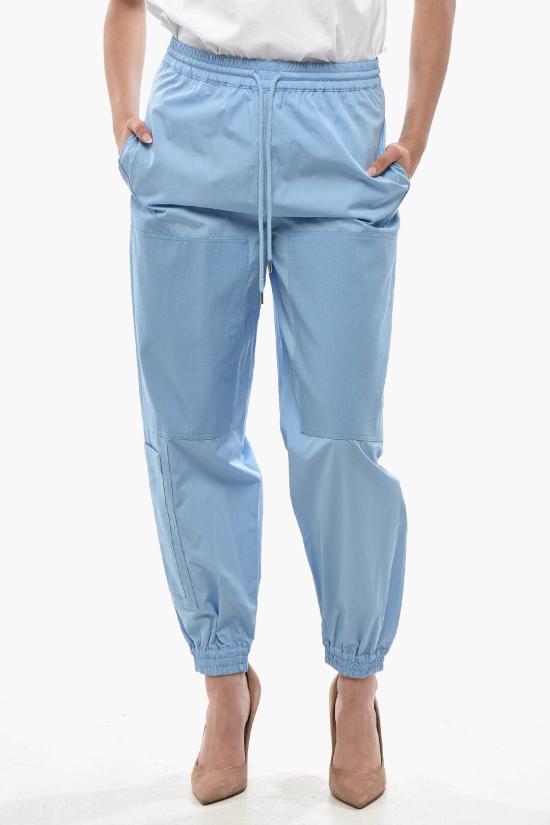  스텔라 맥카트니 트레이닝/조거 팬츠 603790SMA904540 Light blue