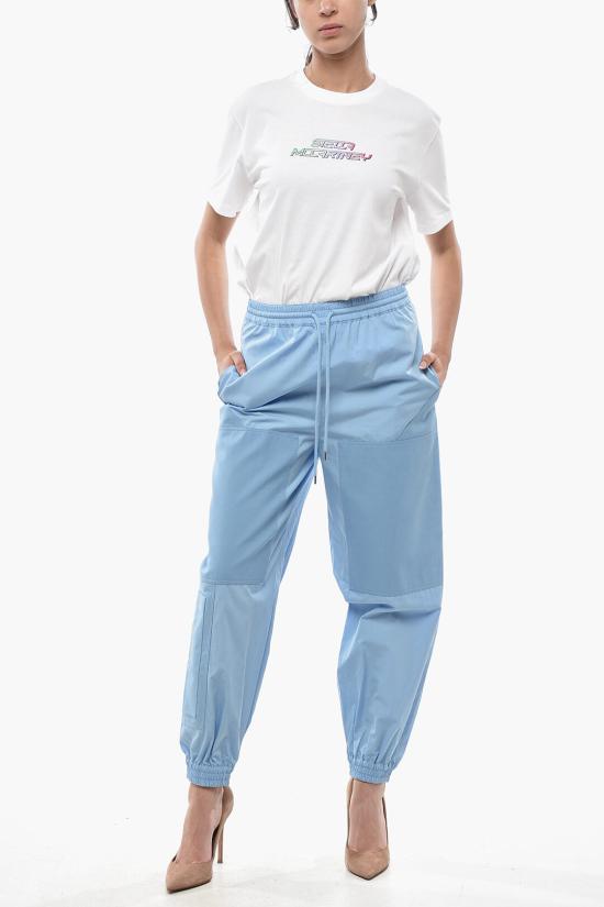  스텔라 맥카트니 트레이닝/조거 팬츠 603790SMA904540 Light blue - STELLA MCCARTNEY