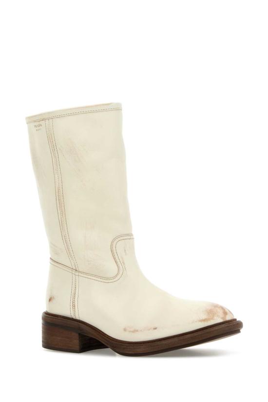 26FW 프라다 부츠 1U509OF045V69 F0K74 White - PRADA