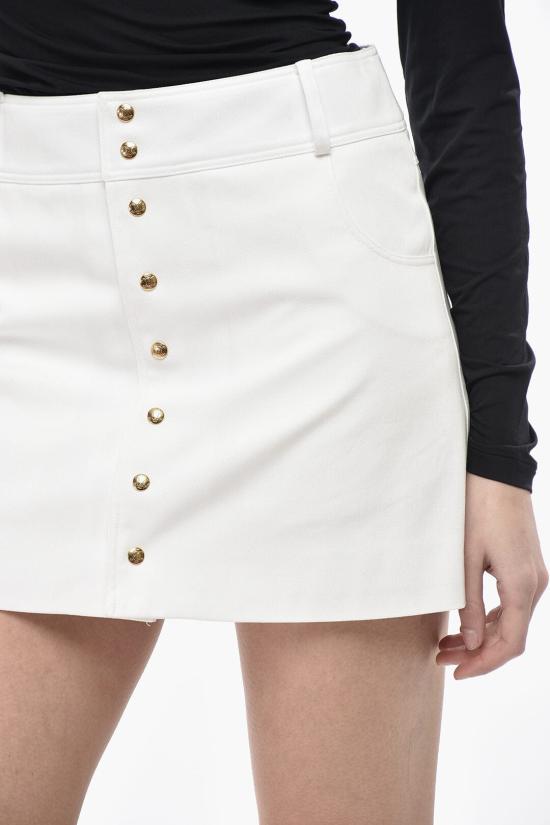 셀린느 숏 스커트 2J687539W01OW White - CELINE
