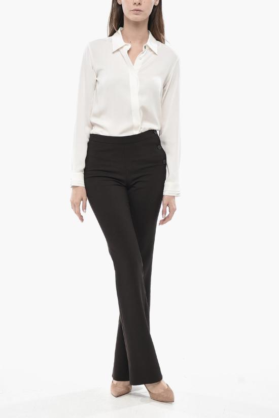  쿠레쥬 스트레이트 팬츠 424CPA272WO0113 1983 Brown - COURREGES