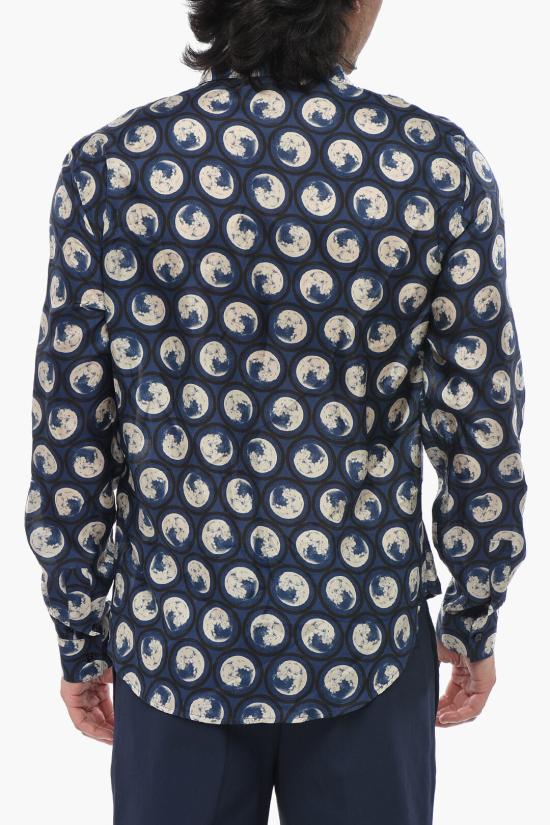  오프화이트 긴팔 셔츠 OMCO020F23FAB0014747 Blue - OFF WHITE