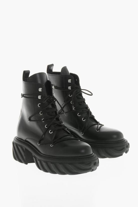  오프화이트 부츠 OWID040F23LEA0011010 Black