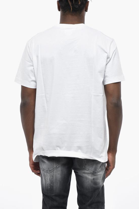  디스퀘어드2 반팔 티셔츠 S71GD1457D20014100 Black White - DSQUARED2