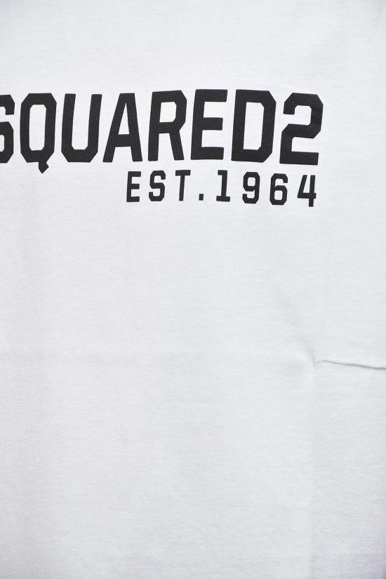  디스퀘어드2 반팔 티셔츠 S71GD1457D20014100 Black White - DSQUARED2