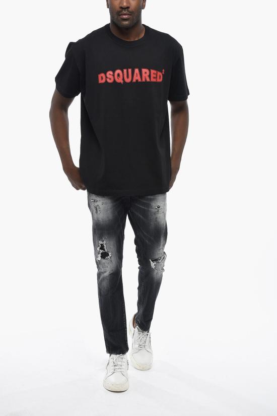  디스퀘어드2 반팔 티셔츠 S71GD1452D20020900 Black - DSQUARED2