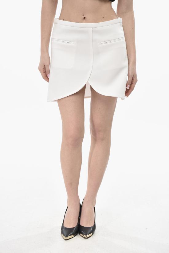  쿠레쥬 숏 스커트 224CJU171PL0007 0030 White