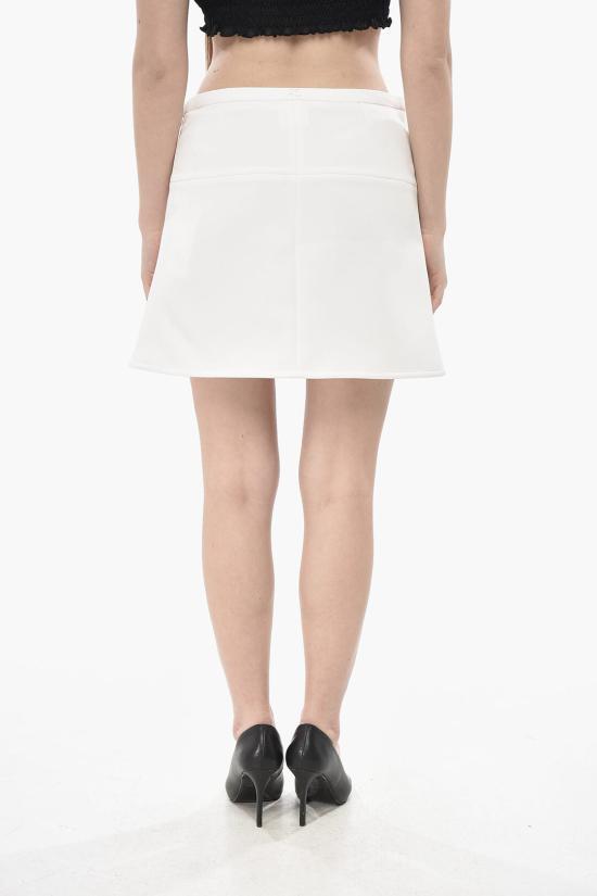  쿠레쥬 숏 스커트 224CJU171PL0007 0030 White - COURREGES