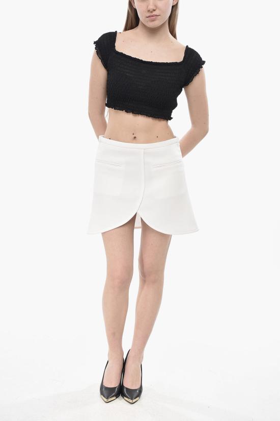  쿠레쥬 숏 스커트 224CJU171PL0007 0030 White - COURREGES