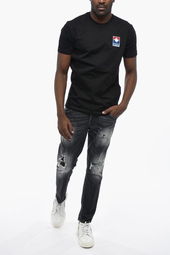  디스퀘어드2 반팔 티셔츠 S71GD1469S23009900 Black - DSQUARED2