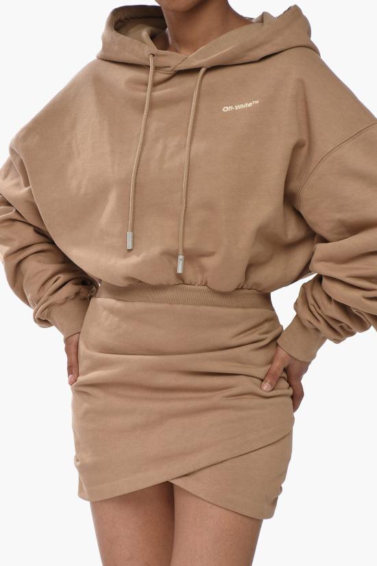  오프화이트 숏 원피스 OWDB423F22JER0016004 Beige - OFF WHITE