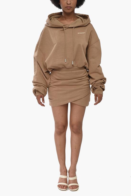  오프화이트 숏 원피스 OWDB423F22JER0016004 Beige