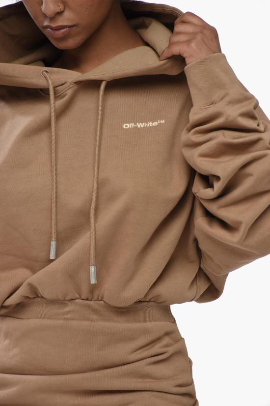 오프화이트 숏 원피스 OWDB423F22JER0016004 Beige - OFF WHITE