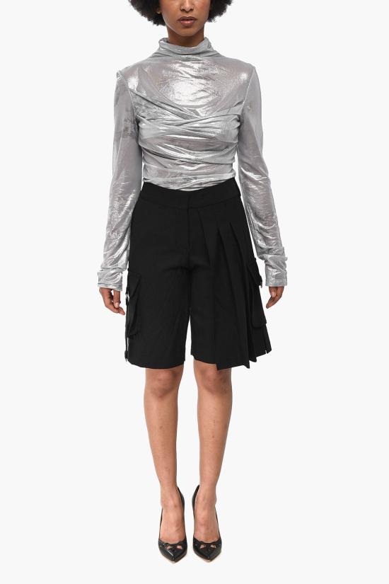  오프화이트 숏팬츠 OWCS002F23FAB0011000 Black - OFF WHITE