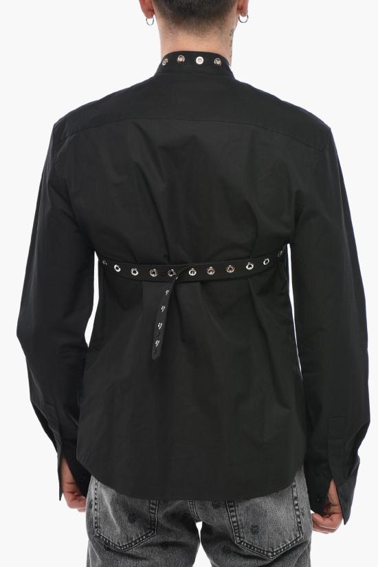  오프화이트 긴팔 셔츠 OMGE026F23FAB0031000 Black - OFF WHITE