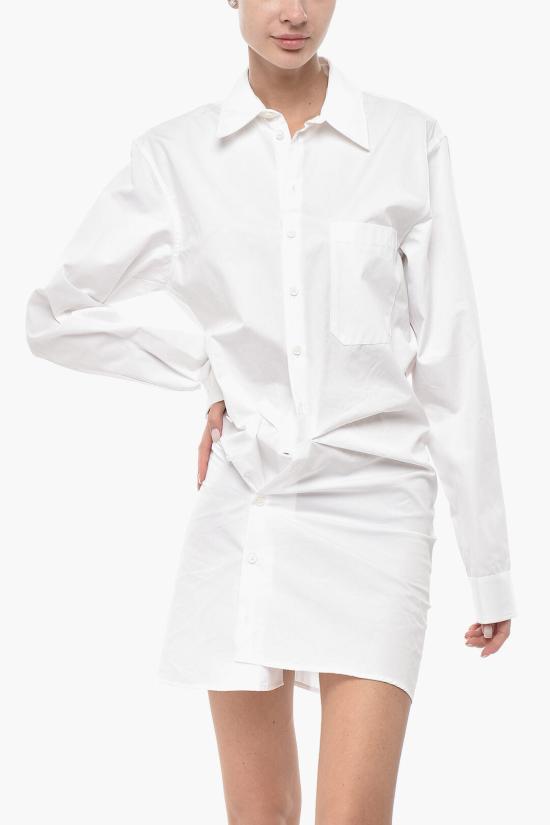  오프화이트 숏 원피스 OWDG005F23FAB0040101 White - OFF WHITE