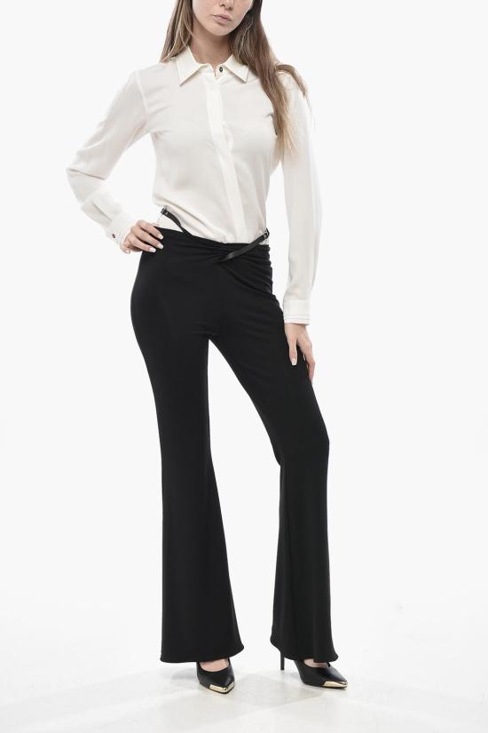  쿠레쥬 스트레이트 팬츠 224JPA197JS0066 9999 Black - COURREGES