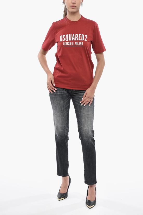  디스퀘어드2 반팔 티셔츠 S72GD0318S22427305 Red - DSQUARED2