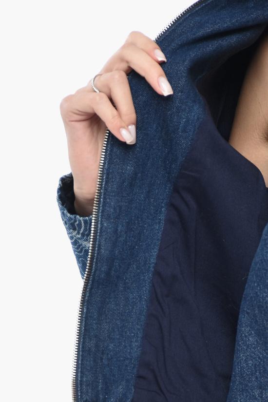  오프화이트 데님 자켓 OWYE051F23DEN0024700 Blue - OFF WHITE