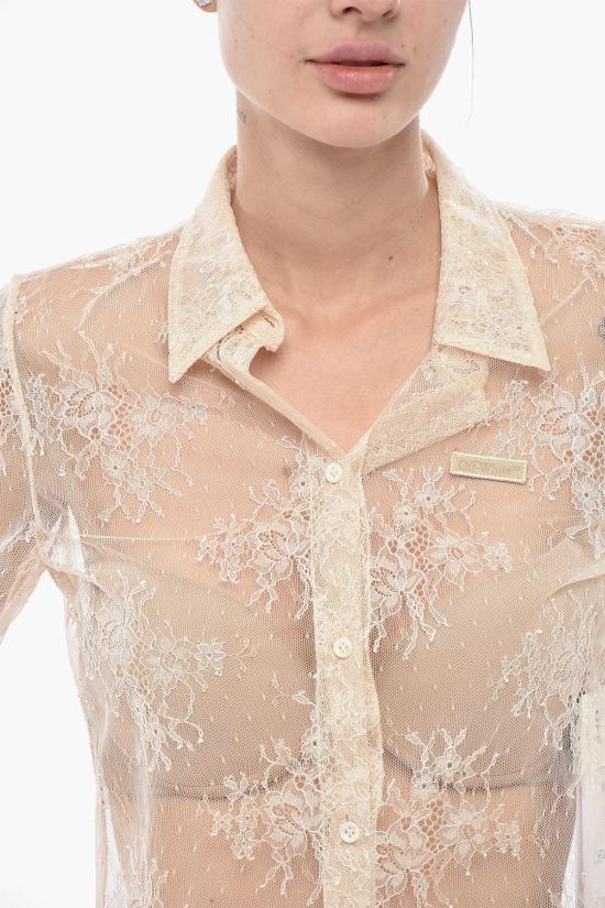  오프화이트 셔츠 OWGA124G23FAB0016161 Pink - OFF WHITE
