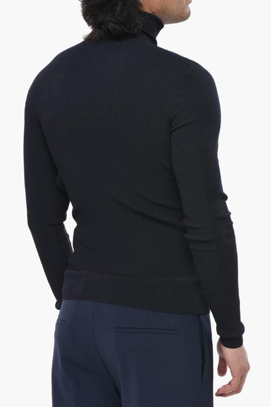  오프화이트 터틀넥 OMHF047F23KNI0014769 Black - OFF WHITE
