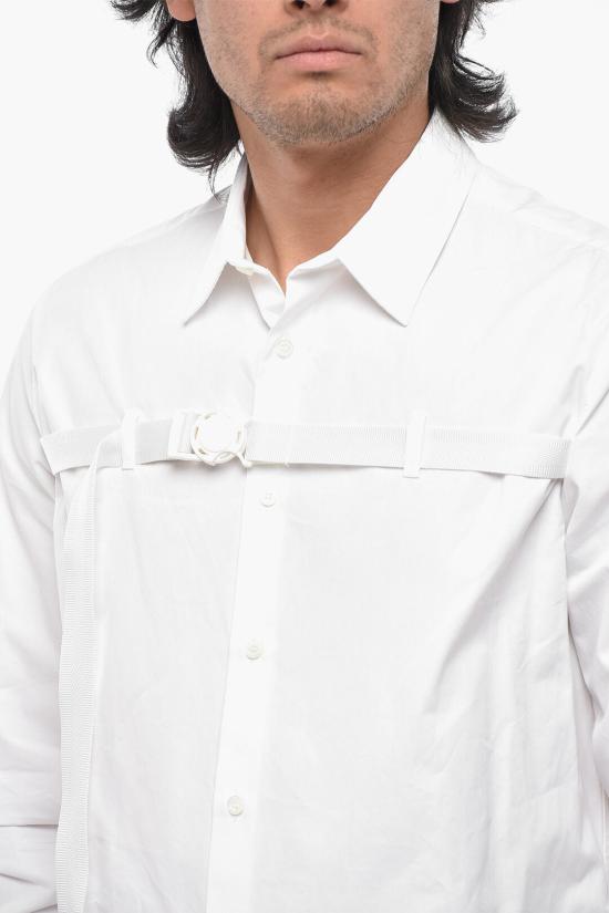  오프화이트 긴팔 셔츠 OMGE034F23FAB0020101 White - OFF WHITE