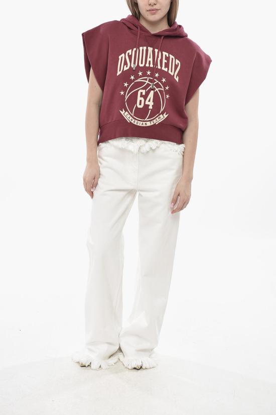  디스퀘어드2 후드 티셔츠 S75GU0495 S25539 255 Red - DSQUARED2