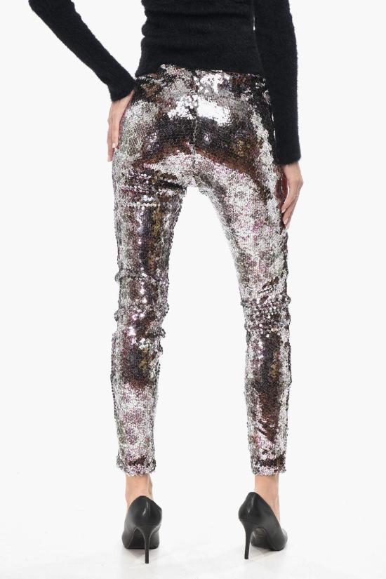  이자벨마랑 스트레이트 팬츠 PA0378FA B3G01I PURPLE SILVER Violet - ISABEL MARANT