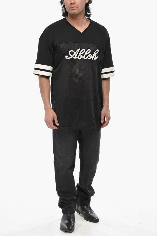  오프화이트 반팔 티셔츠 OMAA169S24JER0031001 Black - OFF WHITE